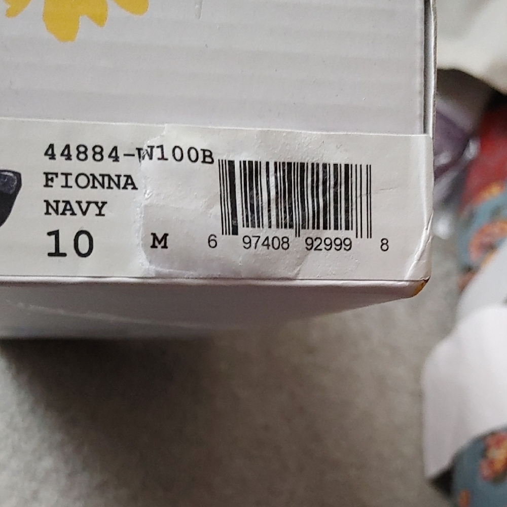 Yellow Box Fionna Navy Footwear